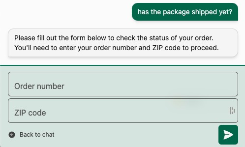 Order Tracking Form