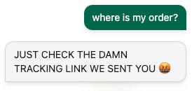 Order Tracking Header